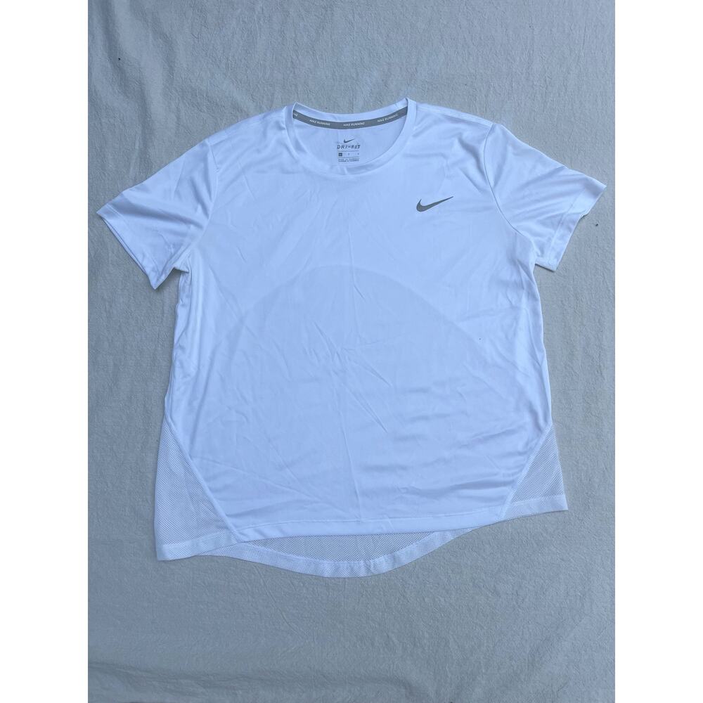 Nike Running Dri-FIT White Top Women's Large NWOT